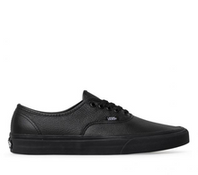 Load image into Gallery viewer, Vans-Authentic leather Blk
