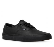 Load image into Gallery viewer, Vans-Authentic leather Blk
